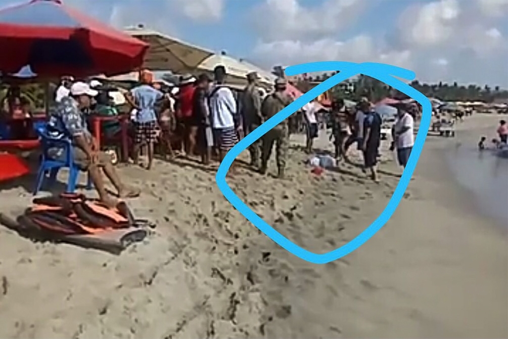 Joven poblano muere ahogado en la playa principal de Puerto Escondido