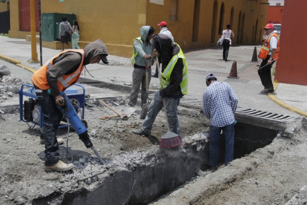 Concreto no provocó inundación en el bulevar 5 de Mayo: ACOEM