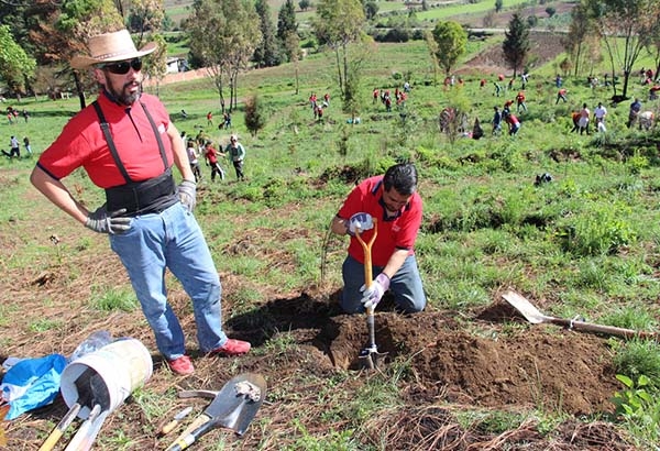 La UMAD siembra 100 árboles en Cerro Zapotecas