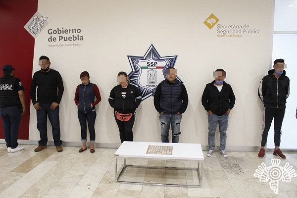 Detienen a integrantes de “Los Meléndez”, banda de trata de personas en Texmelucan