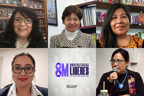 Con “Universitarias, líderes por un futuro igualitario”, conmemoran el 8 de marzo en la BUAP
