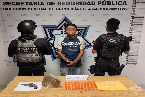 Capturan a vendedor de droga en la colonia Casa Blanca