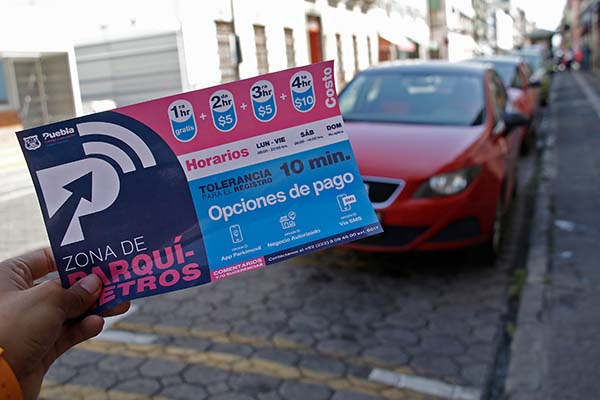 Puebla: después del mes de prueba, se prevén cambios en parquímetros
