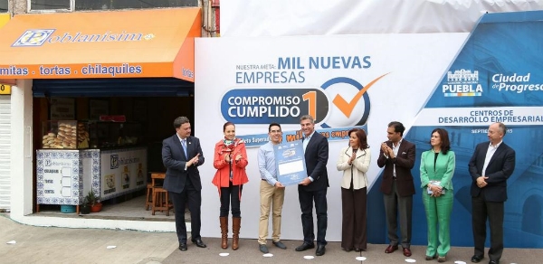 Gali cumple primer compromiso de campaña: 5 mil nuevas empresas