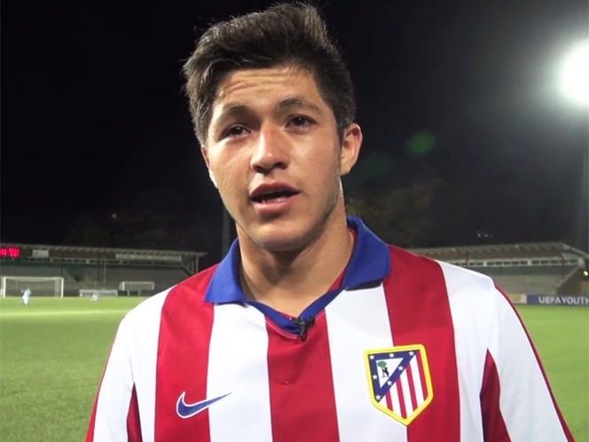 Diego Gama, futbolista mexicano, calificó al Atlético de Madrid a octavos de Champions juvenil