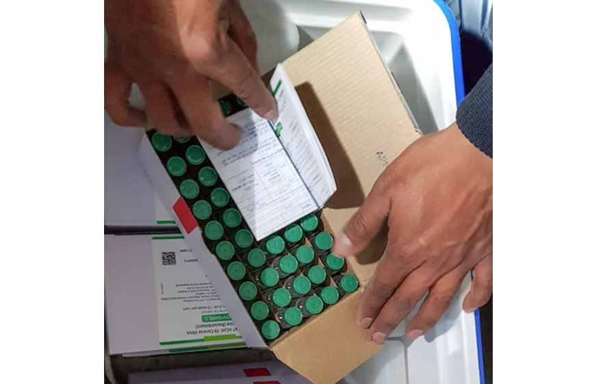 Llegaron 42 mil 500 vacunas COVID para ancianos de 71 localidades de Puebla