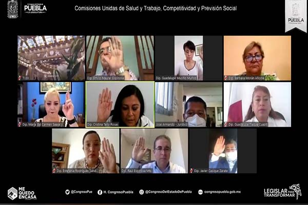 Congreso de Puebla aprueba exhorto para garantizar la salud del personal de limpieza ante COVID-19