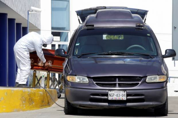 El estado de Puebla registró 60 muertos por COVID en un día