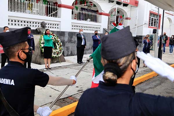 Ayuntamiento de Puebla conmemora aniversario luctuoso del General Ignacio Zaragoza