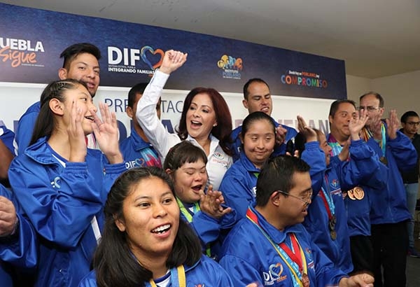 Dinorah López de Gali presenta los Juegos Nacionales de Verano, Olimpiadas Especiales 2018