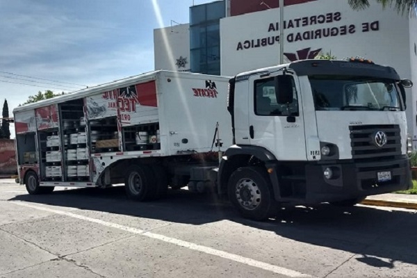 Detienen a siete ladrones de camión cervecero en Cuautlancingo