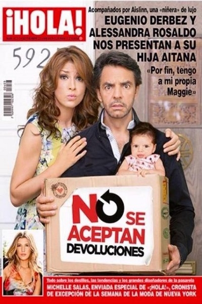Eugenio Derbez y Alessandra presentan a Aitana
