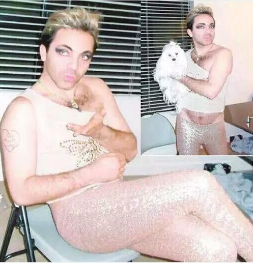 Cristian Castro levanta polémica con fotos donde aparece vestido como mujer