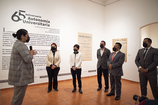 La BUAP conmemora el 65 aniversario de la Autonomía Universitaria