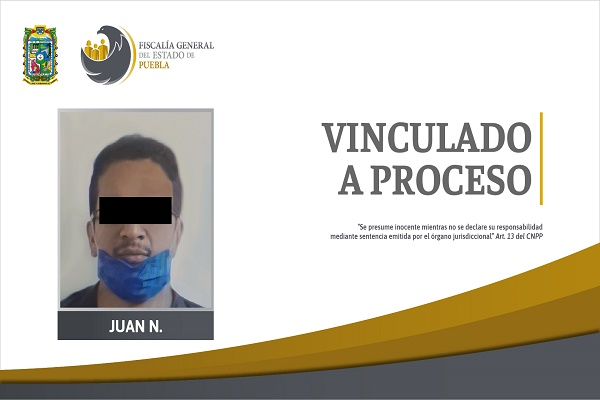 Intentó ahorcar a su pareja en Atlixco, quedó vinculado a proceso por tentativa de homicidio