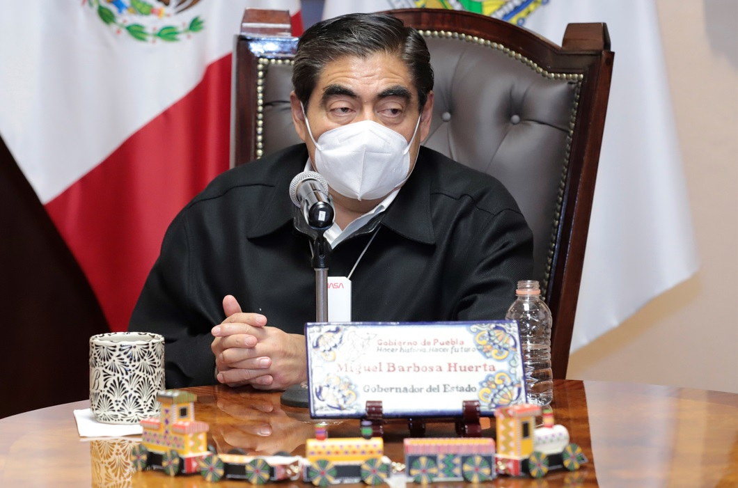 Sin marcha atrás, operativos para evitar robo de combustible en Puebla: Barbosa