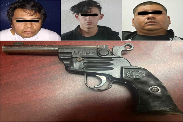 Integrantes de “Los Ferman” son detenidos por robo de vehículos en Puebla