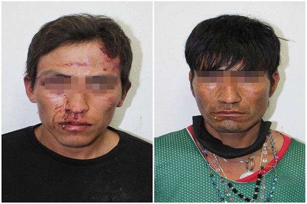 Pareja saquea vehículo de Total Play y es capturada en Lares de San Alfonso