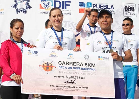 Carrera Beca a un Niñ@ Indígena recauda 218 mil pesos