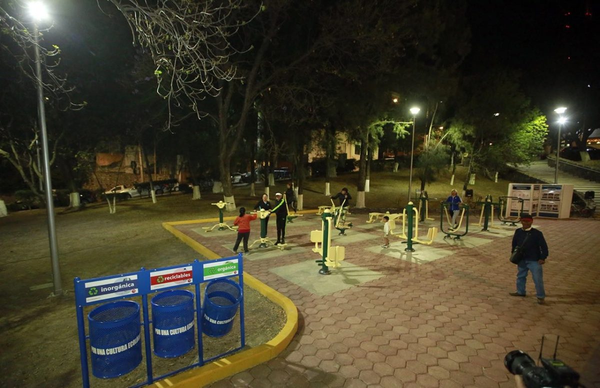 Rehabilitación del Parque La Paz, gracias al Comité 4×4