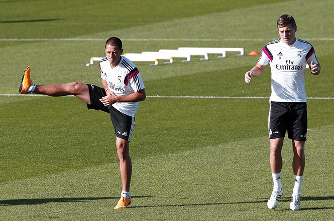 Chicharito, convocado por Ancelotti para enfrentar al Barcelona