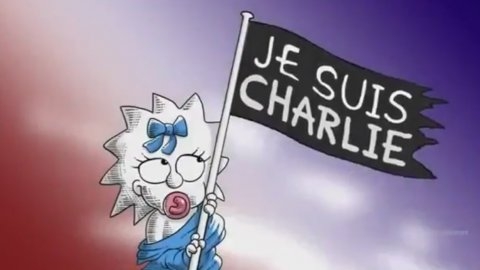 VIDEO: Los Simpson rinden homenaje a Charlie Hebdo