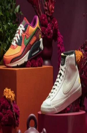 Nike lanza tenis inspirados en el Día de Muertos