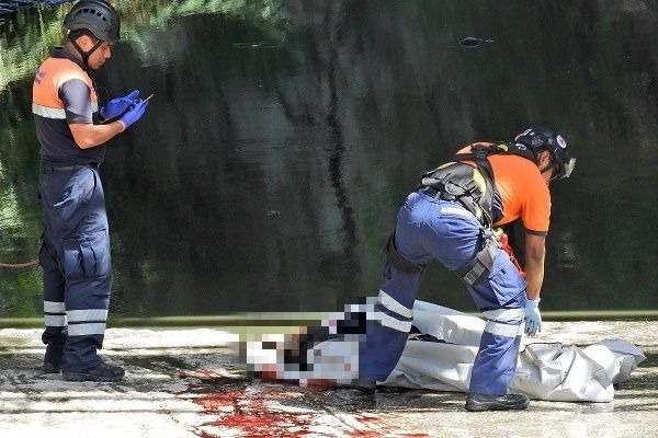 Hombre murió al caer del puente de La Hacienda