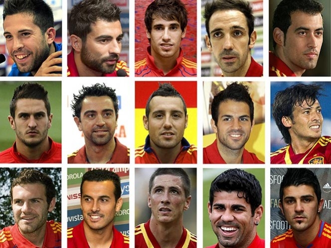 Brasil 2014: España presentó lista definitiva de convocados al Mundial