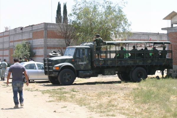 Ejército localizó toma clandestina en bodega ubicada en Huejotzingo