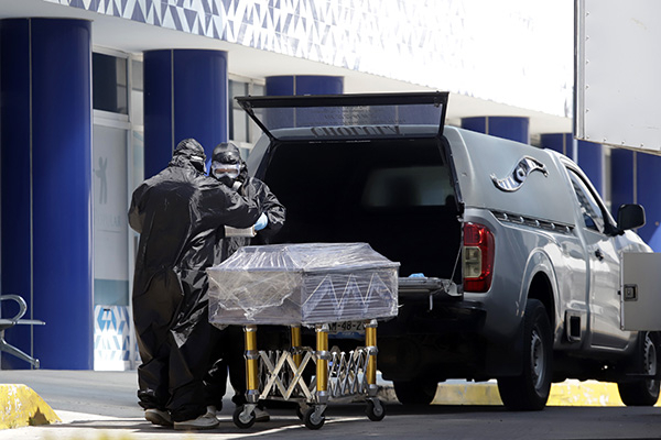 Puebla sumó 330 defunciones en la peor semana de la tercera ola de COVID-19