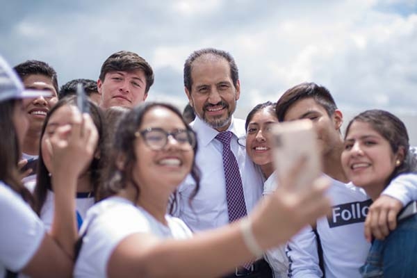 BUAP: el rector inauguró el edificio TEP 4 de la preparatoria del Complejo Regional Centro, en Tepeaca