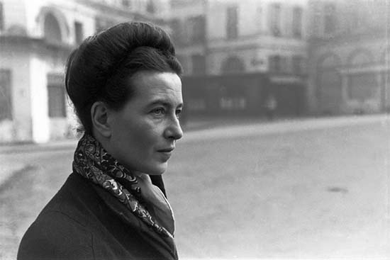 Y Simone de Beauvoir…