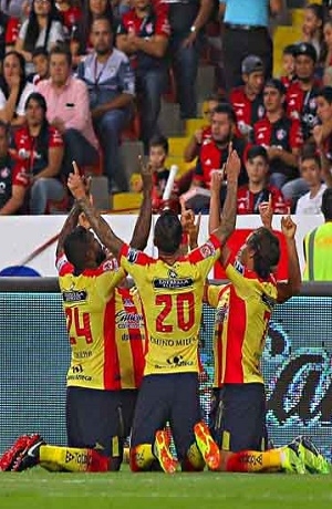 Monarcas sacó la victoria del Jalisco, 1-0 al Atlas