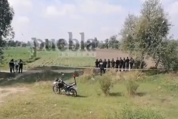 VIDEO: Hallan cadáver embolsado en San Martín Texmelucan