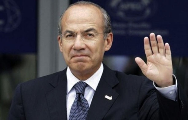 Calderón pone a México como ejemplo de inseguridad en EU