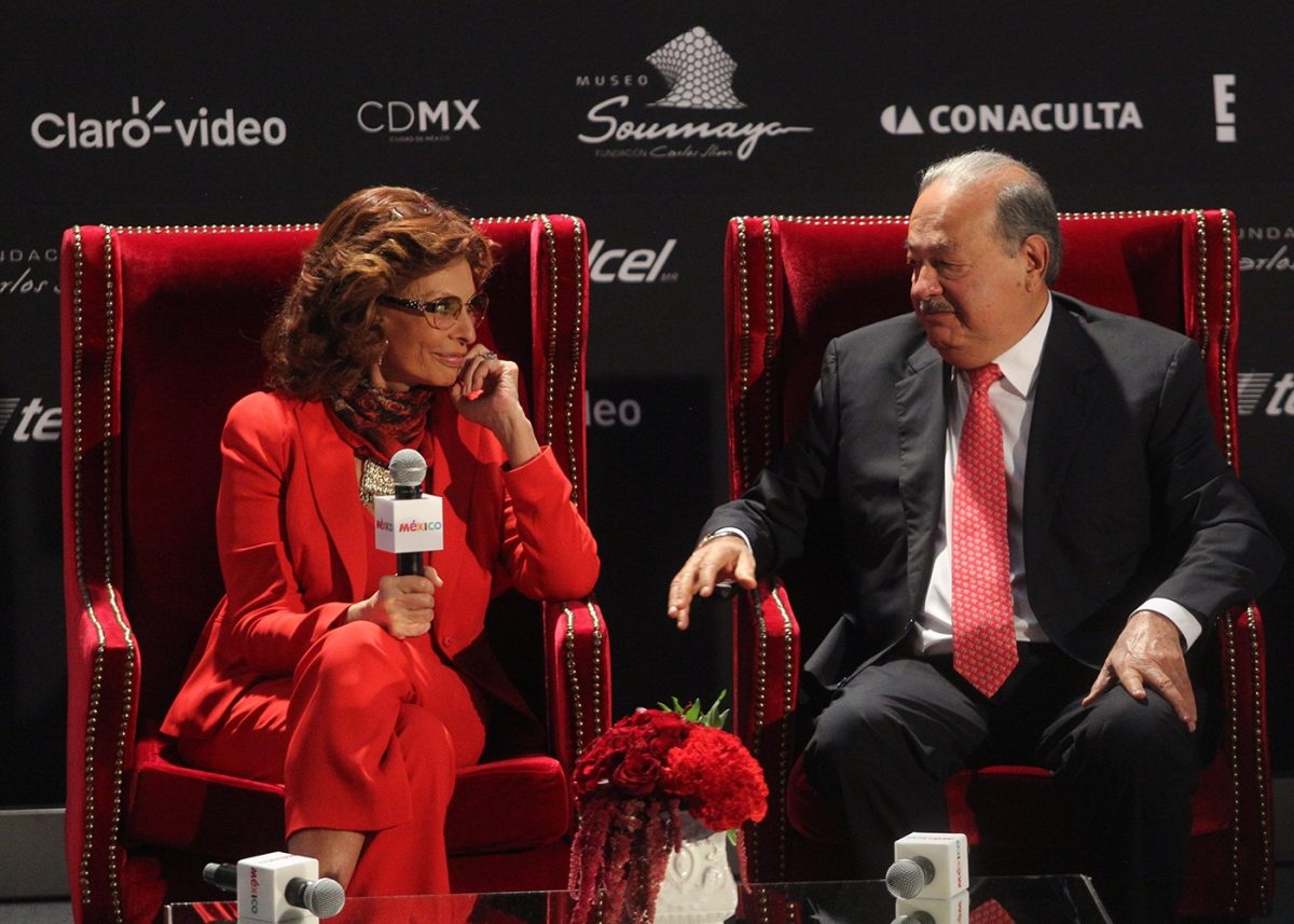 Sophia Loren celebró cumpleaños 80 en México