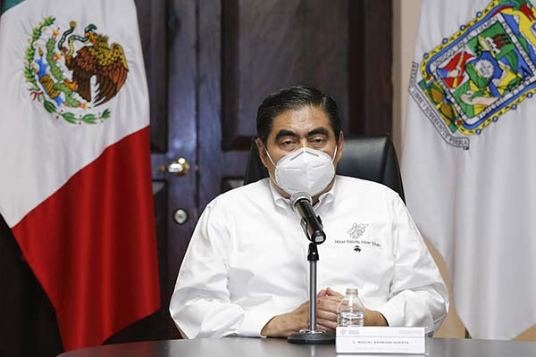 Combate a la delincuencia, característica del primer año de Miguel Barbosa