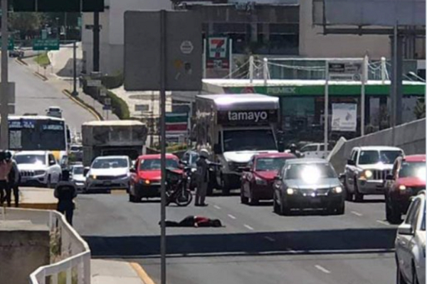 Muere Yazmín tras arrojarse de lo alto del Distribuidor Vial 485
