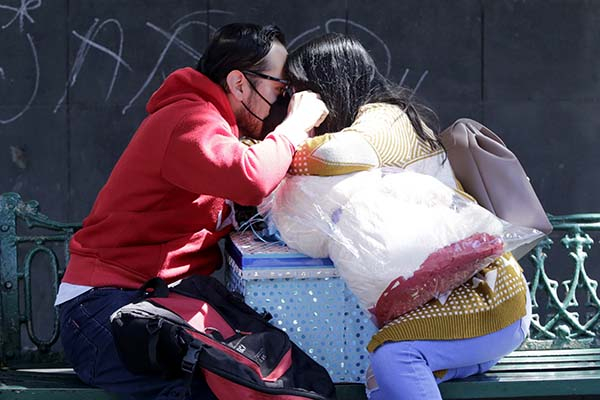 FOTOS. Así celebraron el día del Amor en pandemia
