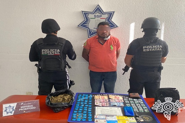 SSP detiene en Atlixco a sujeto relacionado con robos y homicidios
