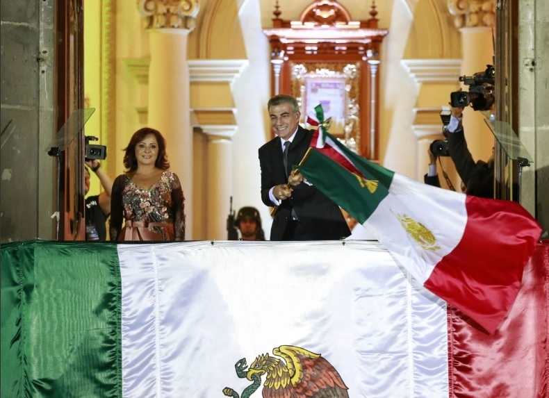 Tony Gali da su último Grito de Independencia como gobernador