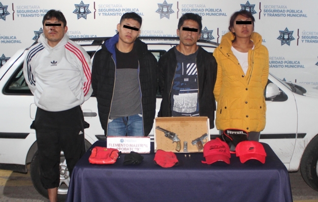 Cayeron asaltantes de viviendas en Puebla