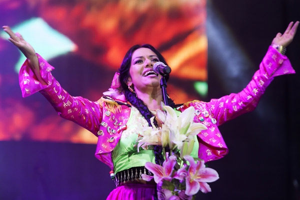 Lila Downs y Belanova en las Fiestas Patrias Puebla 2014