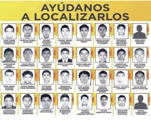 Estudiantes de Ayotzinapa habrían sido asesinados, quemados y tirados a un río