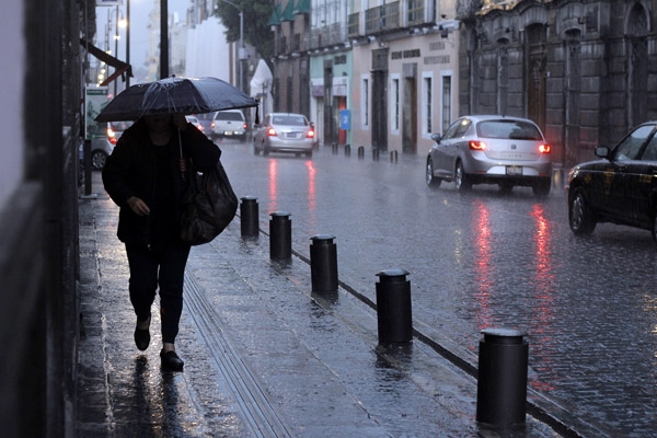 Lluvias intensas hasta el jueves en Puebla, pronostica SMN