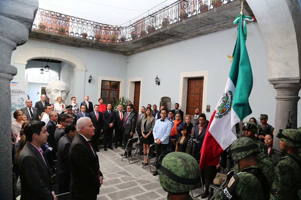 Familiares de los Hermanos Serdán conmemoran inicio de la Revolución