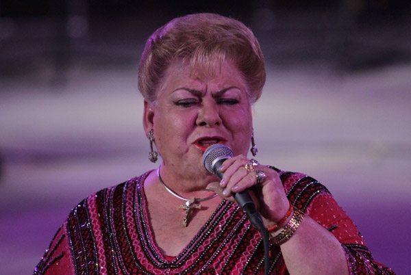Paquita la del Barrio en el Palenque de la Feria de Puebla 2014