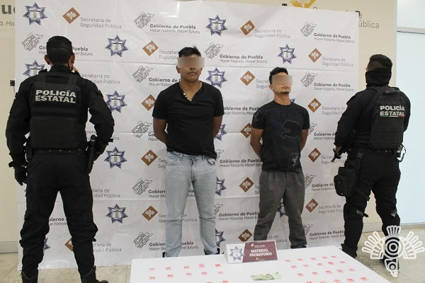 Vendedores de droga de “La Patrona, capturados en Amalucan