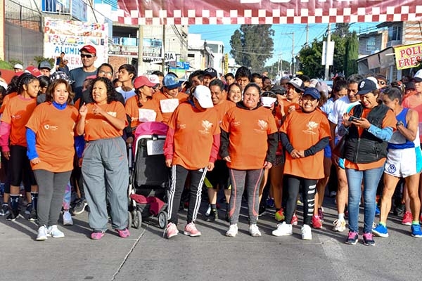 Más de 550 personas corrieron por una Vida Libre de Violencia en Cuautlancingo